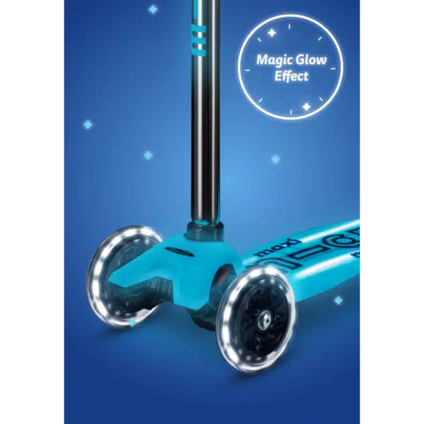Micro Maxi Micro Deluxe Glow LED Plus Crystal Blauw