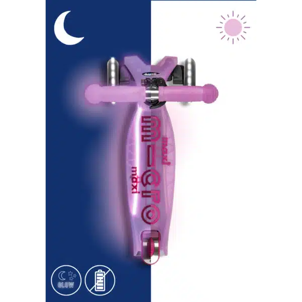 Micro Maxi Micro Deluxe Glow LED Plus Lumineus Paars