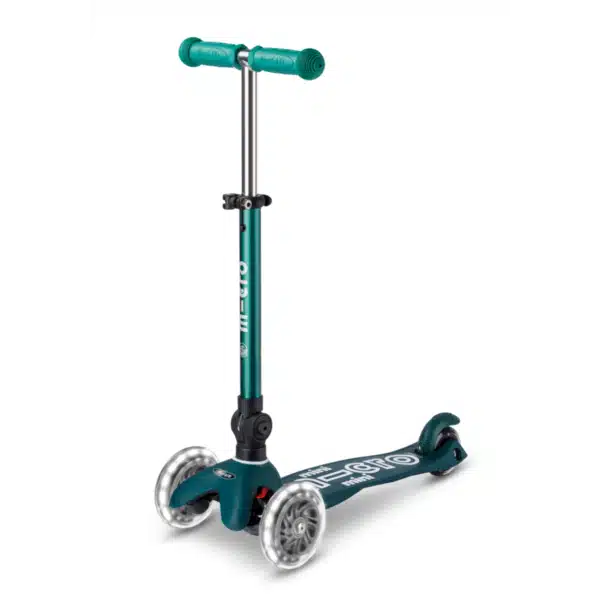 Micro Mini Micro step Deluxe inklapbaar ECO LED groen