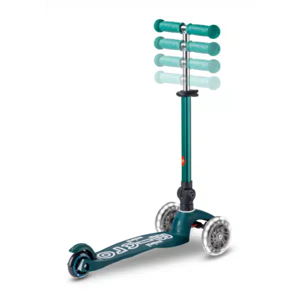 Micro Mini Micro step Deluxe inklapbaar ECO LED groen