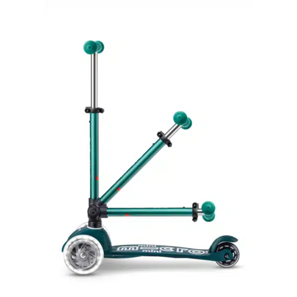 Micro Mini Micro step Deluxe inklapbaar ECO LED groen