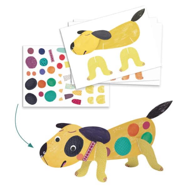 Djeco Knutselset Dieren & Huizen