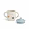 Liewood Liewood Neil Sippy Beker Aviator / Ecru 5715493398651 Liewood Verzorging Eten & Drinken Lunchbakjes & Drinkbekers Wijs west