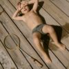 Lil' Atelier Lil' Atelier Swimwear Forest Fog  Atelier SS25 Kleding & Accessoires Zwemkleding  Wijs west