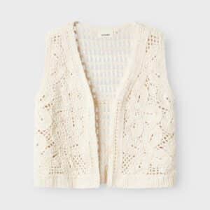 Lil' Atelier Lil' Atelier Knit Top Turtledove Melange 5715723873798 Atelier SS25 Kleding & Accessoires Shirts  Wijs west