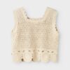 Lil' Atelier Lil' Atelier Knit Waistcoat Vapor Blue  Atelier SS25 Kleding & Accessoires Vesten  Wijs west