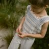 Lil' Atelier Knit Waistcoat Vapor Blue - Afbeelding 6