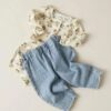 Lil' Atelier Lil' Atelier Jeans Medium Blue Denim 5715715799143 Atelier SS25 Kleding & Accessoires Baby Broekjes Wijs west