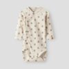 Lil' Atelier Lil' Atelier Body Turtledove Teddy Bear  Atelier SS25 Kleding & Accessoires Baby Rompers Wijs west