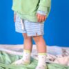 Nixnut Nixnut Letter Socks Sea 8720963636253 Nixnut SS25 Kleding & Accessoires Sokken & Maillots  Wijs west