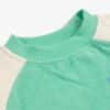 Bobo Choses Bobo Choses Green Color Block Terry Cloth Sweatshirt 8445782285597 SS25 Bobo Kleding & Accessoires Baby Bovenstukjes Wijs west
