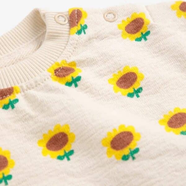 Bobo Choses Bobo Choses Sunflower All Over Sweatshirt 8445782285894 SS25 Bobo Kleding & Accessoires Baby Bovenstukjes Wijs west