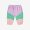 Bobo Choses Bobo Choses Lila Color Block Jogging Pants 8445782287270 SS25 Bobo Kleding & Accessoires Baby Broekjes Wijs west
