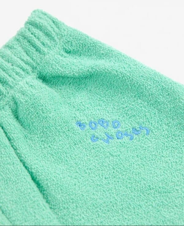 Bobo Choses Bobo Choses Green Color Block Jogging Pants 8445782287331 SS25 Bobo Kleding & Accessoires Baby Broekjes Wijs west