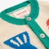 Bobo Choses Bobo Choses Lucky Fish Cardigan 8445782289137 SS25 Bobo Kleding & Accessoires Baby Bovenstukjes Wijs west