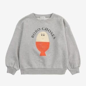 Bobo Choses Bobo Choses Morning Egg Sweatshirt 8445782293158 SS25 Bobo Kleding & Accessoires Sweaters & Truien  Wijs west