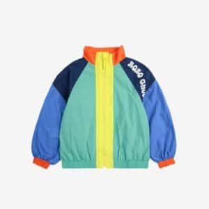 Bobo Choses Bobo Choses Wavy Bobo Choses Color Block Tracksuit Jacket 8445782297477 SS25 Bobo Kleding & Accessoires Jassen  Wijs west