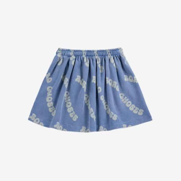 Bobo Choses Bobo Choses Wavy Bobo Choses All Over Waffle Skirt 8445782310251 SS25 Bobo Kleding & Accessoires Rokjes & Jurkjes  Wijs west