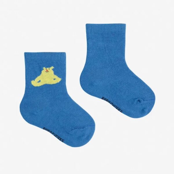 Bobo Choses Bobo Choses Hug Me Bear Short Sock Pack X 2 8445782305233 SS25 Bobo Kleding & Accessoires Sokken & Maillots  Wijs west