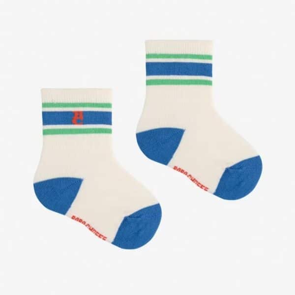 Bobo Choses Bobo Choses Hug Me Bear Short Sock Pack X 2 8445782305233 SS25 Bobo Kleding & Accessoires Sokken & Maillots  Wijs west