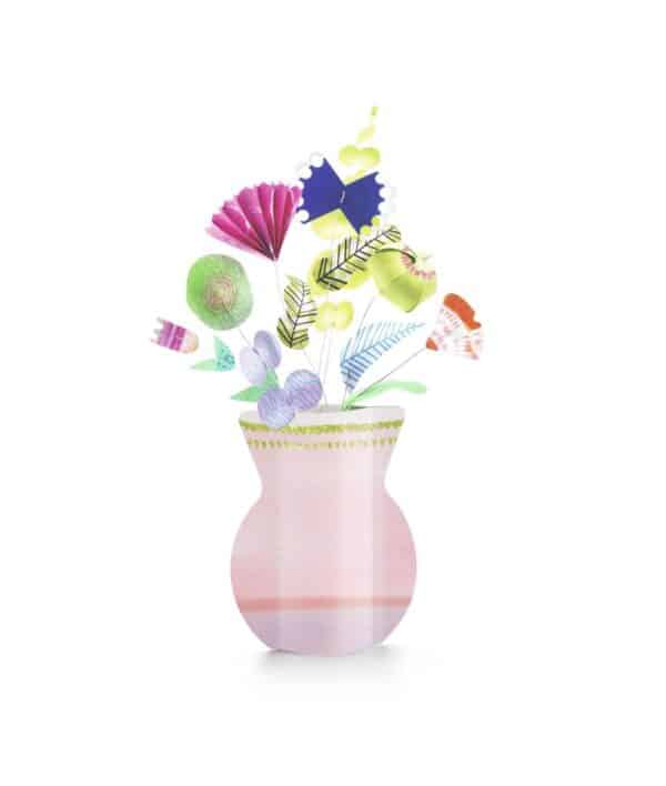 Djeco Djeco DIY Knutselset Bloemen Delicate 3070900079595 Djeco Speelgoed & Spellen Knutselen  Wijs west