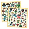 Djeco Djeco Stickers Robots 3070900092761 Djeco Speelgoed & Spellen Knutselen  Wijs west