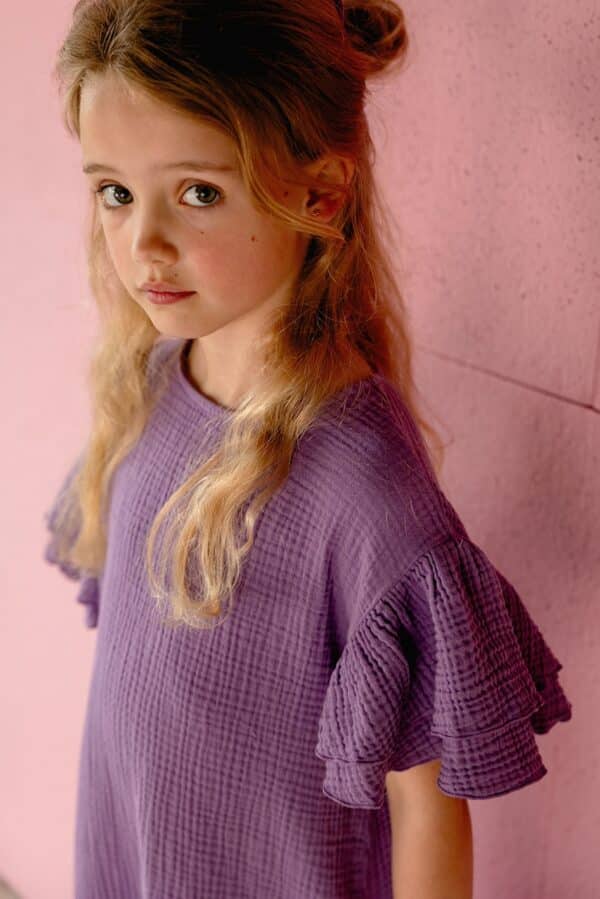 Nixnut Nixnut Lay Dress Purple 8720963625059 Nixnut SS25 Kleding & Accessoires Rokjes & Jurkjes  Wijs west