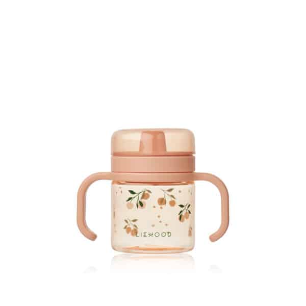 Liewood Liewood Kylo Tritan Sippy Beker 280Ml Peach / Sea Shell 5715493422226 Liewood Verzorging Eten & Drinken Lunchbakjes & Drinkbekers Wijs west