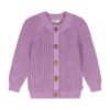 Yuki Kidswear Yuki Kidswear Raglan Cardigan - Orchid Yuki SS25 Kleding & Accessoires Sweaters & Truien Wijs west