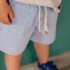 Nixnut Nixnut Bunk Short Sea Checkered 8720963629781 Nixnut SS25 Kleding & Accessoires Broeken  Wijs west