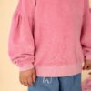Nixnut Nixnut Lux Sweater Candy 8720963632804 Nixnut SS25 Kleding & Accessoires Sweaters & Truien  Wijs west