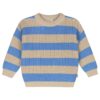 Yuki Kidswear Yuki Kidswear Stripes Knitted Sweater - Oh Boy! Yuki SS25 Kleding & Accessoires Sweaters & Truien Wijs west