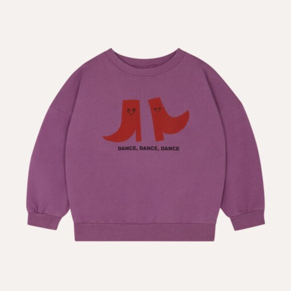 The Campamento The Campamento Happy Boots Oversized Kids Sweatshirt 8435619470319 Campamento SS25 Kleding & Accessoires Sweaters & Truien  Wijs west