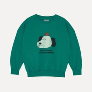 The Campamento The Campamento Dog Oversized Kids Sweatshirt 8435619470555 Campamento SS25 Kleding & Accessoires Sweaters & Truien  Wijs west