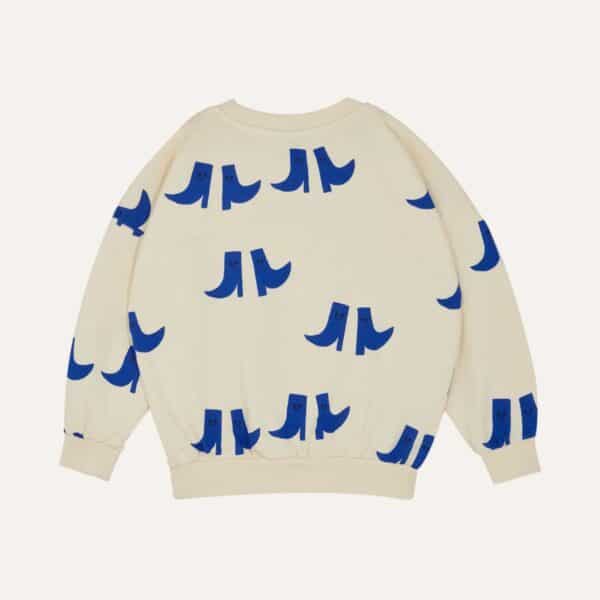 The Campamento The Campamento Happy Boots Allover Kids Sweatshirt 8435619471118 Campamento SS25 Kleding & Accessoires Sweaters & Truien  Wijs west