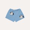 The Campamento The Campamento Dogs Allover Baby Shorts 8435619479107 Campamento SS25 Kleding & Accessoires Baby Broekjes Wijs west