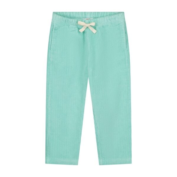 Yuki Kidswear Yuki Kidswear Corduroy Trousers Beau - Mint Yuki SS25 Kleding & Accessoires Broeken Wijs west