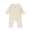 Konges Sløjd Konges Sløjd Basic Newborn Onesie Gots Tea Stripe 5715681001691 Konges SS25 Kleding & Accessoires Baby Rompers Wijs west