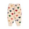 Konges Sløjd Konges Sløjd Lou Sweat Pants Ocs Bon Coeur Coloré 5715681028070 Konges SS25 Kleding & Accessoires Broeken  Wijs west