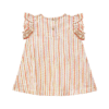 House of Jamie House of Jamie Baby Tunic Dress Gold Vertical Stripes 8719654150963 HOJ SS25 Kleding & Accessoires Baby Bovenstukjes Wijs west