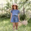 House of Jamie Butterfly Top Indigo