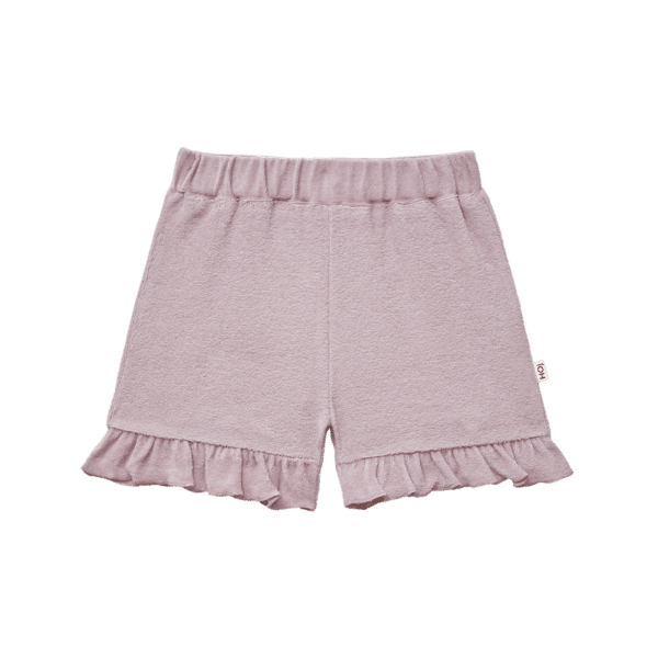 House of Jamie House of Jamie Ruffled Shorts Rose Lilac 8719654154404 HOJ SS25 Kleding & Accessoires Broeken Korte Broeken Wijs west