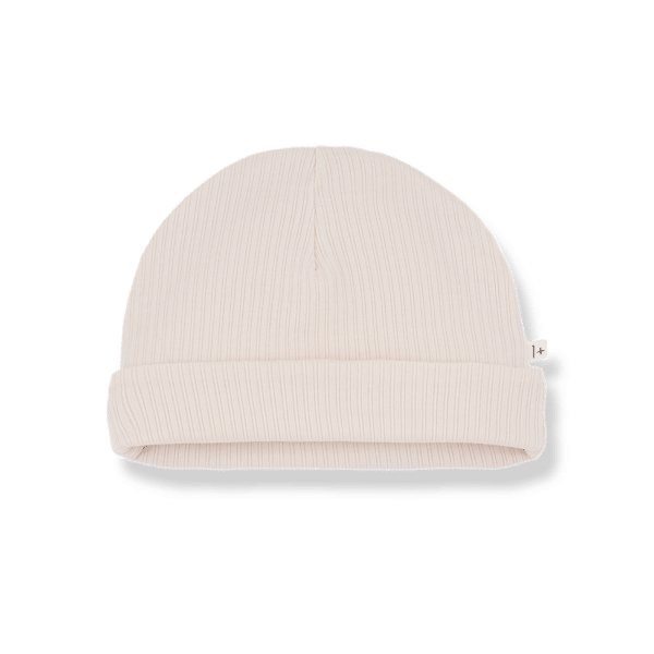 1+ in the Family 1+ In The Family Beanie Kai Nude 8448251000042 Family SS25 Kleding & Accessoires Baby Mutsen & Sjaals Wijs west