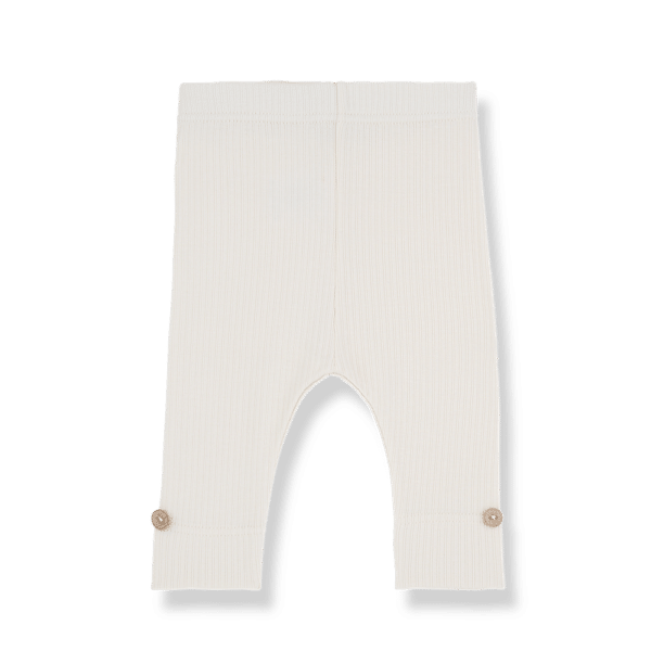 1+ in the Family 1+ In The Family Leggings Nerea Ecru 8448251004422 Family SS25 Kleding & Accessoires Baby Broekjes Wijs west
