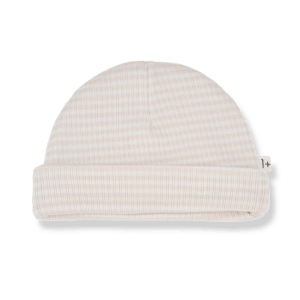 1+ in the Family 1+ In The Family Beanie Gio Misty-Blue 8448251005207 Family SS25 Kleding & Accessoires Baby Mutsen & Sjaals Wijs west