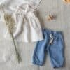 1+ in the Family 1+ In The Family Pants Loretta Denim 8448251019563 Family SS25 Kleding & Accessoires Baby Broekjes Wijs west