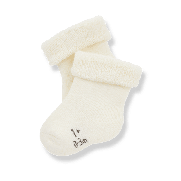 1+ in the Family 1+ In The Family Socks Gil Ecru 8448251019662 Family SS25 Kleding & Accessoires Baby Sokjes Wijs west