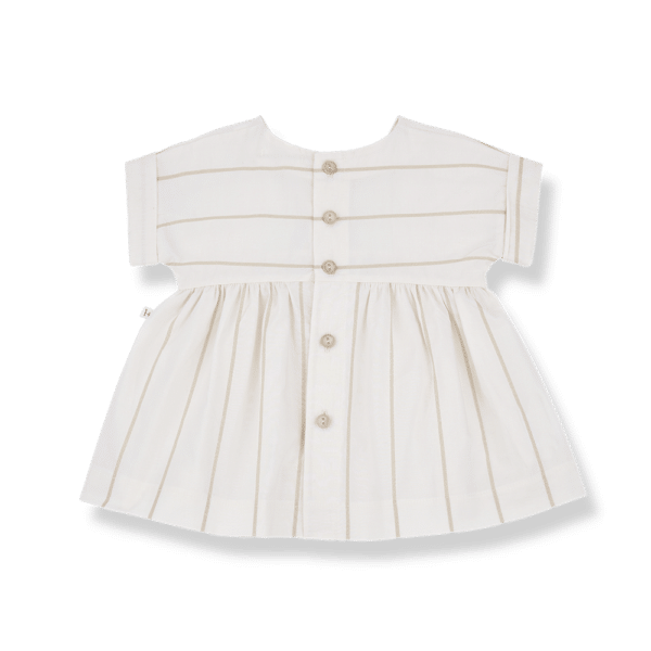 1+ in the Family 1+ In The Family Dress Agnes Off-White 8448251021061 Family SS25 Kleding & Accessoires Baby Bovenstukjes Wijs west