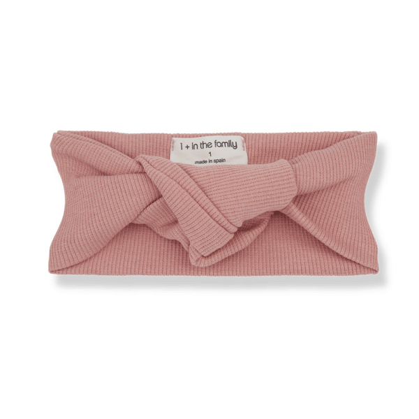 1+ in the Family 1+ In The Family Bandeau Luz Coral 8448251029869 Family SS25 Kleding & Accessoires Baby Mutsen & Sjaals Wijs west