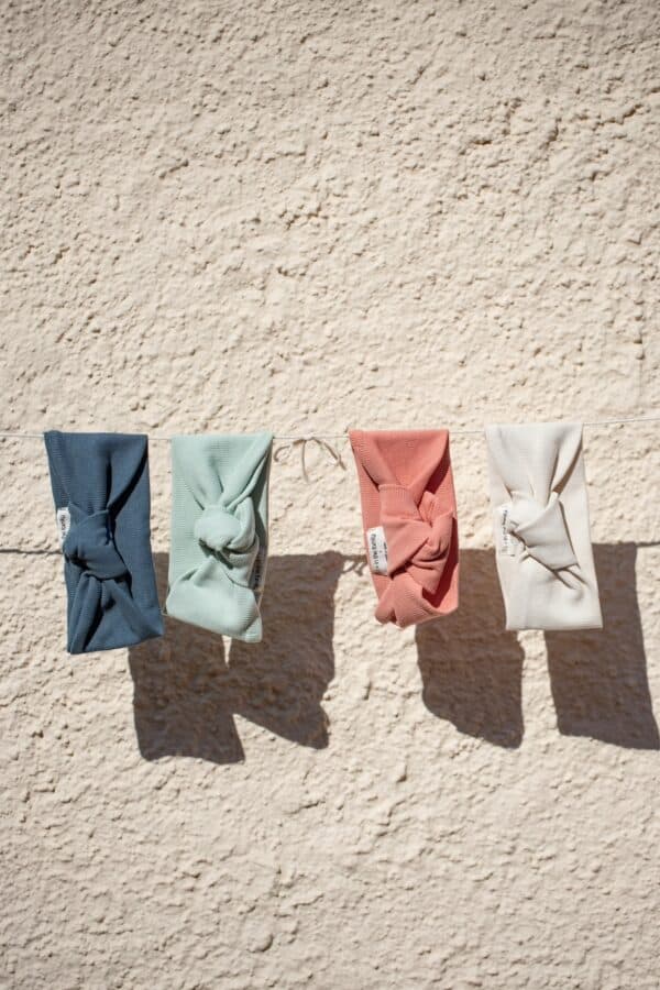 1+ in the Family 1+ In The Family Bandeau Luz Coral 8448251029869 Family SS25 Kleding & Accessoires Baby Mutsen & Sjaals Wijs west